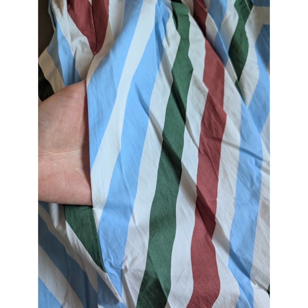 NWT Anthropologie Maeve Halter Striped Midi Sundress Size S Open Back #8F463 - Picture 12 of 12